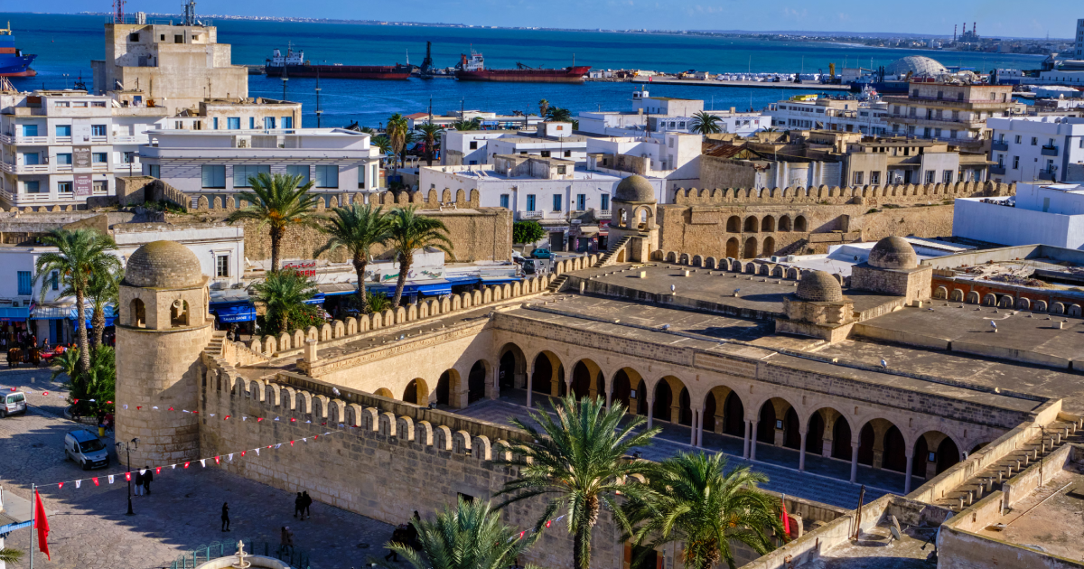 Sousse Medina and coastline